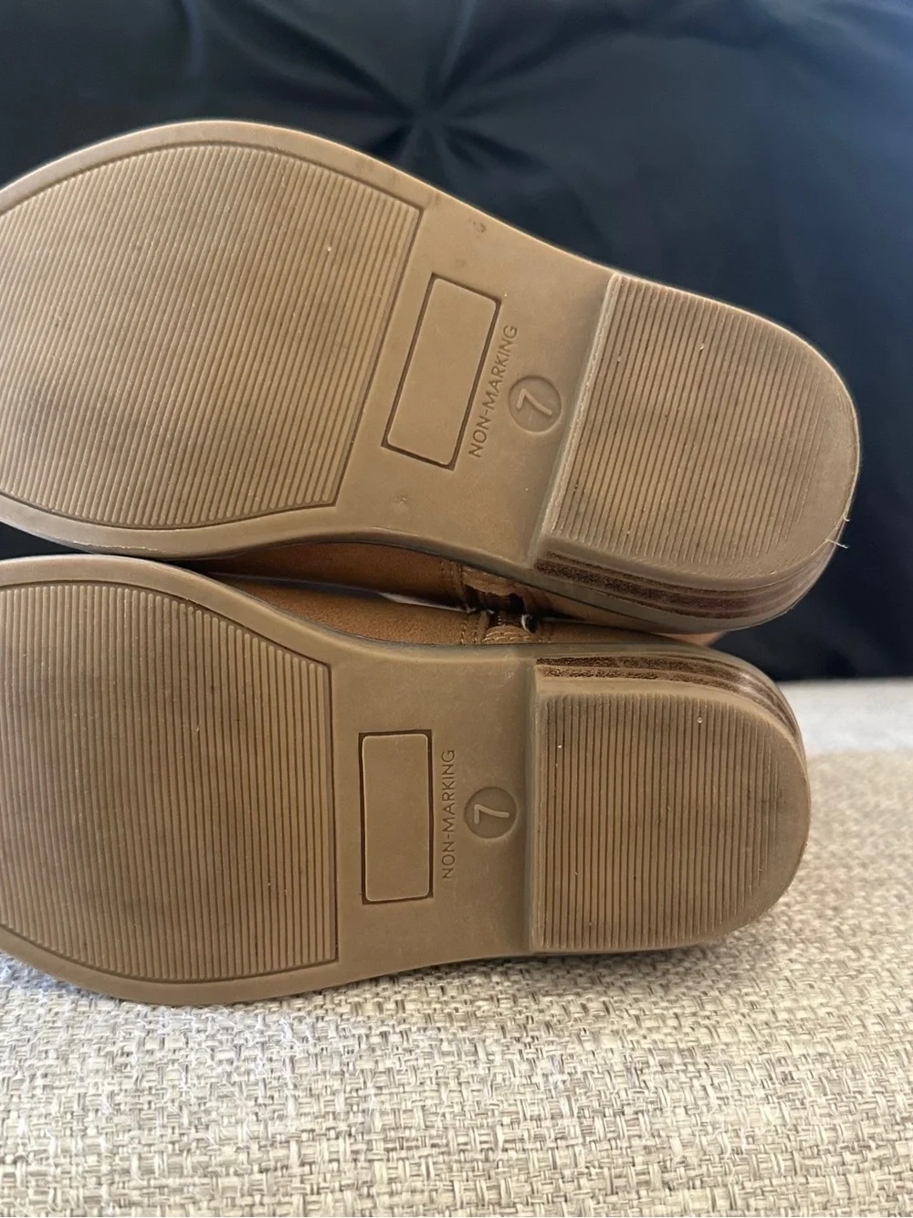 Source Unknown Tan Floral Kids Western Boots